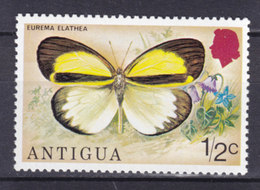 Antigua  1975 Mi. 381      ½c. Butterfly Schmetterling Papillon MNH** - 1960-1981 Autonomie Interne