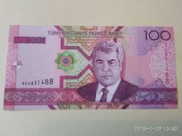 100 Manat 2005 - Turkmenistan