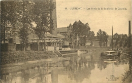 JEUMONT    BORDS DE LA SAMBRE     LA CENTRALE PENICHE - Jeumont