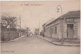 Afrique,sénégal,dakar,rue   Félix-faure,ville De Léopold Sédar Sengor,collection Barthès Et Lesieur - Sénégal