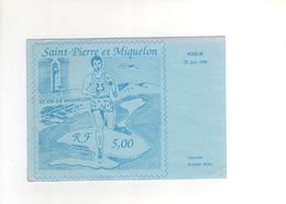 Carte En Port Payé De St Pierre Du 14/06/1990, - Storia Postale