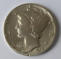 Etats-Unis - One Dime 1942 -  Liberty - - 1916-1945: Mercury