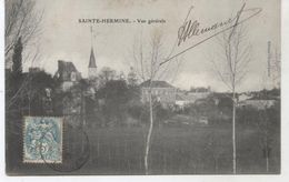 85...SAINTE HERMINE VUE GENERALE.. TBE - Sainte Hermine