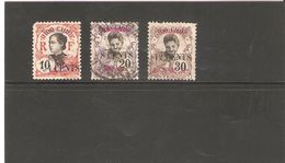 TCHONG KING  N86/88/90  OBLITERE   DE 1919 - Used Stamps