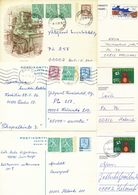 Finnland    Ganzsachen   Gestempelt   6 Belege - Interi Postali