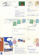 Finnland    Ganzsachen   Gestempelt   6 Belege - Enteros Postales