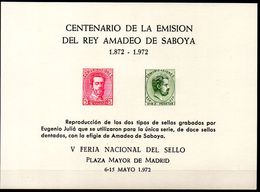 Hoja Conmemorativa De España Nº Edifil 1 - Hojas Conmemorativas