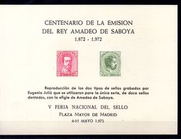 Hoja Conmemorativa De España N Edifil 1 - Hojas Conmemorativas