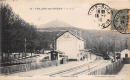 Velars Sur Ouche        21               La Gare. Train Venant D'Epinac                               (voir Scan) - Autres & Non Classés