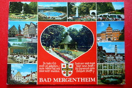 Bad Mergentheim An Der Tauber - AK 1988 - Wappen - Baden-Württemberg - Bad Mergentheim