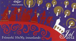 ICELAND, Booklet 122, 2012, Christmas - Booklets