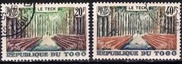 TOGO 1957 Forest 20f, 40f Used - Usados