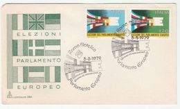 1979  Italy FDC EUROPEAN PARLIAMENT Election Stamps Cover European Community - Institutions Européennes