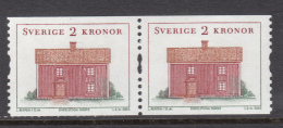 Sweden 2003 MNH Scott #2457 Coil Pair 2k Narke Regional Houses - Nuovi