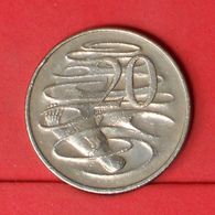AUSTRALIA 20 CENTS 1966 -    KM# 66 - (Nº20175) - 20 Cents