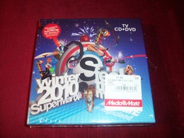 SUPERMARTXE WINTER 2010 FEEL THE MUSIC   COMPILATION STYLE DEEP HOUSE PROGRESSIVE TRANCE  CD + DVD - Dance, Techno En House