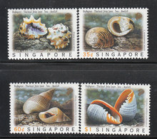 Singapore 1997 Scott 825-8 Shells MNH** - Singapour (1959-...)