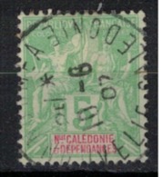 NOUVELLE CALEDONIE      N°  YVERT     59    ( 4 )            OBLITERE       ( O 02/43 ) - Used Stamps