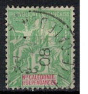 NOUVELLE CALEDONIE      N°  YVERT     59    ( 8 )            OBLITERE       ( O 02/43 ) - Used Stamps