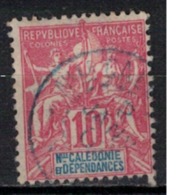 NOUVELLE CALEDONIE      N°  YVERT    60     ( 5 )         OBLITERE       ( O 02/43 ) - Used Stamps