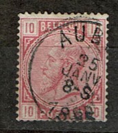 38  Obl  Aubel (+8) - 1883 Léopold II
