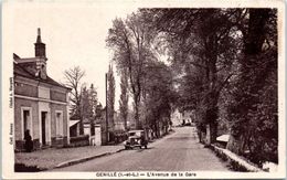 37 - GENILLE -- L'Avenue De La Gare - Genillé