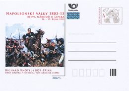 Tchéquie / Cartes Post. (Pre2013/50) Bataille Des Nations à Leipzig 1813 (4) R. Knötel: Décès Du Major H. Von Krosigk - Rivoluzione Francese