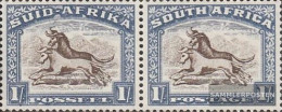 South Africa 199-200 Horizontal Couple Unmounted Mint / Never Hinged 1947 Clear Brands - Ongebruikt