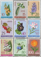 Yugoslavia 943-951 (complete Issue) Unmounted Mint / Never Hinged 1961 Yugoslav Flora - Nuevos