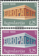 Yugoslavia 1361-1362 (complete Issue) Unmounted Mint / Never Hinged 1969 Europe - Neufs