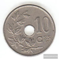 Belgium Km-number. : 52 1904 Very Fine Copper-Nickel Very Fine 1904 10 Centimes Gekröntes Monogram - 10 Cent