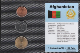 Afghanistan Km-number. : 1044 -1046 Stgl./unzirkuliert Kursmünzen Stgl./unzirkuliert 2004 1 Afghani Until 5 Afghani - Afghanistan