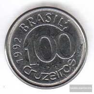 Brazil Km-number. : 623 1992 Extremely Fine Steel Extremely Fine 1992 100 Cruzeiros Manatee - Brésil