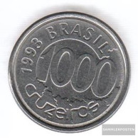 Brazil Km-number. : 626 1993 Extremely Fine Steel Extremely Fine 1993 1000 Cruzeiros Fish - Brésil