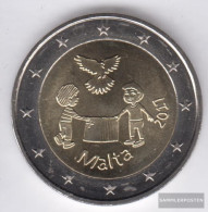 Malta 2017 Stgl./unzirkuliert Reprint: 380.000 Stgl./unzirkuliert 2017 2 Euro Solidarity And Peace - Malte