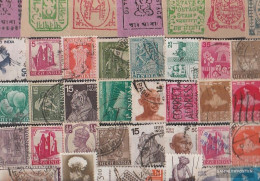 India 100 Different Stamps - Verzamelingen & Reeksen