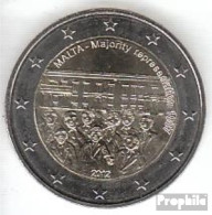 Malta 2012 Stgl./unzirkuliert Stgl./unzirkuliert 2012 2 EURO Mehrheitswahlrecht - Malte