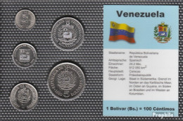 Venezuela Stgl./unzirkuliert Kursmünzen Stgl./unzirkuliert 1989-1990 25 Centimos Bis 5 Bolivar - Venezuela