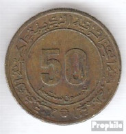 Algerien KM-Nr. : 109 1975 Sehr Schön Aluminium-Bronze Sehr Schön 1975 50 Centimes Jahrestag - Algérie