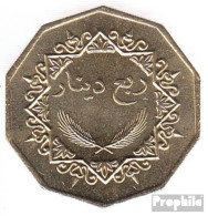 Libyen KM-Nr. : 26 1369 Vorzüglich Nickel-Messing Vorzüglich 1369 1/4 Dinar Reiter - Libye