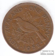 Neuseeland KM-Nr. : 21 1950 Sehr Schön Bronze Sehr Schön 1950 1 Penny George VI. - Nouvelle-Zélande
