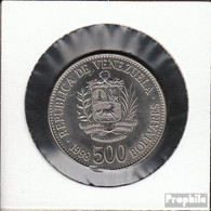 Venezuela KM-Nr. : 79 1998 Vorzüglich Stahl, Nickel Plattiert Vorzüglich 1998 500 Bolivares Wappen - Venezuela