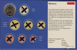 Monaco MON 9 2017 Stgl./unzirkuliert Stgl./unzirkuliert 2017 Kursmünze 2 Euro - Monaco