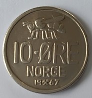 Monnaie - Norvège - 10 Ore 1967 - Superbe - - Norway