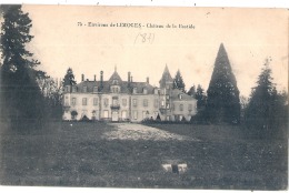 *** 87 ****  Environs De LIMOGES Château De La Bastide Timbre Décollé Sinon TB - Andere Gemeenten