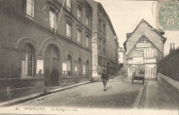 14 HONFLEUR  Le Collège  LL  1906 - Honfleur