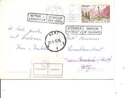 Andorre Français ( CP De 1972 De Andorre -la -Vieille Vers La Belgique Et Non Distribuée à Voir) - Lettres & Documents