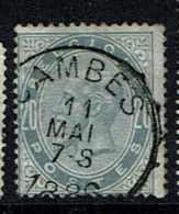 39  Obl  Jambes (+8) - 1883 Léopold II