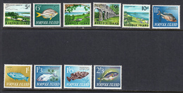 Norfolk Island 1962-64 Mint Mounted, Sc# 49-60, SG 43-48,51-54 - Norfolk Eiland