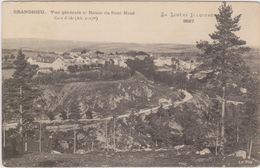 CARTE POSTALE  GRANDRIEU 48  Vue Générale Et Route Du Pont Neuf - Gandrieux Saint Amans